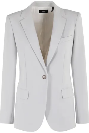 THEORY Femme, Vestes, Gris, Taille: 42 FR Blazer Classique pour Homme