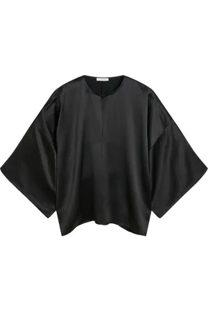 By Malene Birger Femme, Blouses et Chemises, Noir, Taille: 40 FR Blouse