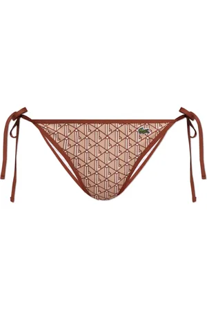 Lacoste Femme, Maillots de bain, Rouge, Taille: 46 FR Bas de maillot de bain