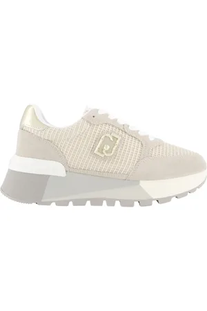 Liu Jo Femme, Chaussures, , Taille: 37 EU Baskets Plateforme en Daim et Mesh