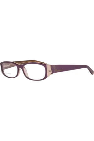 Dsquared2 Femme, Accessoires, Violet, Taille: ONE Size Montures Violettes en Plastique