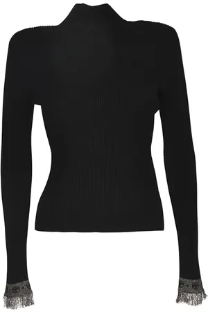 Chiara Ferragni Femme, Pulls, Noir, Taille: 42 FR Pull à col roulé