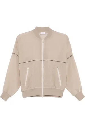 Brunello Cucinelli Femme, Vestes, , Taille: 38 FR Bomber Jacket