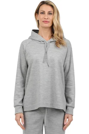 Circolo Femme, Sweatshirts et sweats à capuche, Gris, Taille: 38 FR Wool Sweat à capuche