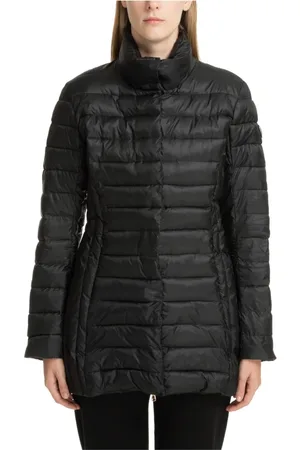 EA7 Femme, Vestes, Noir, Taille: 38 FR Veste chaude en duvet