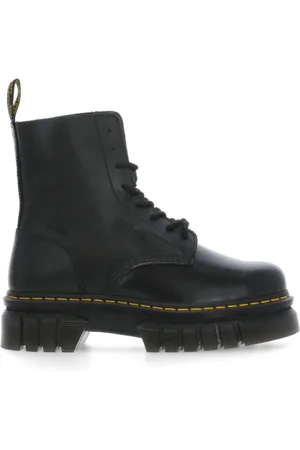 Dr. Martens Femme, Chaussures, Noir, Taille: 40 EU Audrick Nappa Lux Bottines Plateformes