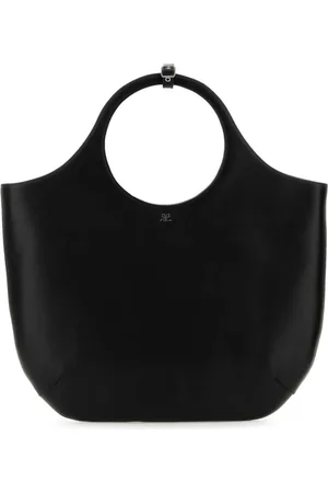 Courrèges Femme, Sacs, Noir, Taille: ONE Size Grand Sac en Cuir