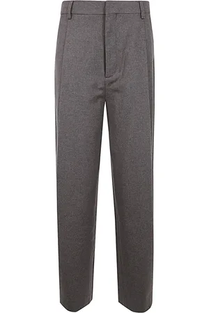 Filippa K Femme, Pantalons, Brun, Taille: 42 FR Pantalon Plissé en Flanelle