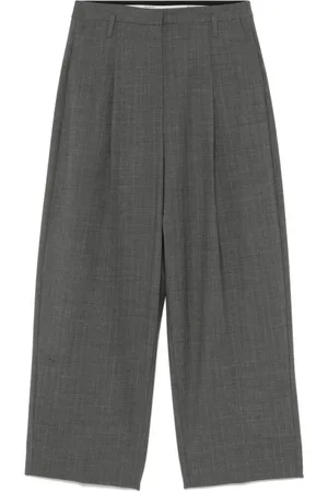 Herskind Femme, Pantalons, Gris, Taille: 38 FR Pantalon Large
