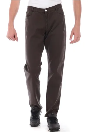 D.A. Daniele Alessandrini Homme, Pantalons, Brun, Taille: W30 Jeans
