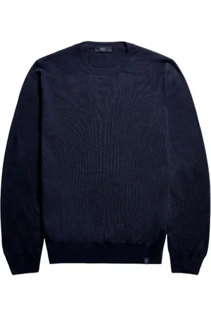 FAY Homme, Pulls, Bleu, Taille: M Pull Élégant pour Toutes les Occasions