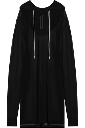Rick Owens Homme, Sweatshirts et sweats à capuche, Noir, Taille: L Sweat à capuche