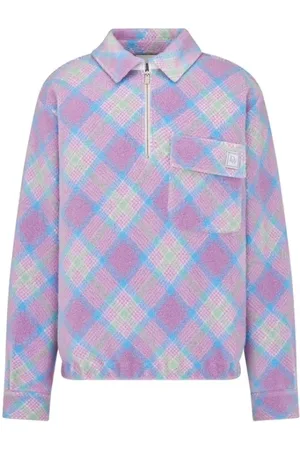 Dior Homme, Sweatshirts et sweats à capuche, Multicolore, Taille: M SweaT-shirt Zippé Tartan