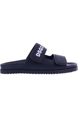 Dsquared2 Homme, Chaussures, Noir, Taille: 41 EU Sandales Logo