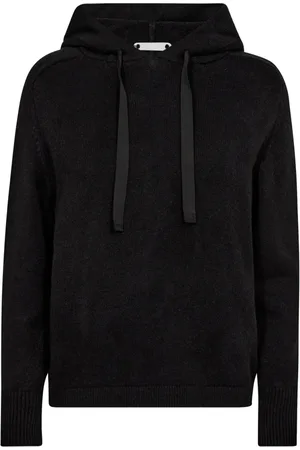 Co`Couture Femme, Sweatshirts et sweats à capuche, Noir, Taille: 38 FR Sweat à capuche Knit Strik