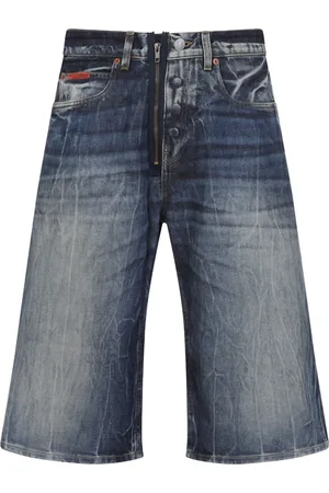 MARTINE ROSE Homme, Shorts, Bleu, Taille: S Shorts Bermuda Bleus pour Hommes