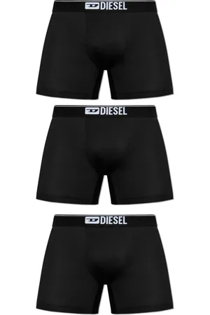 Diesel Homme, Sous-vêtements, Noir, Taille: 2XL Lot de trois boxers