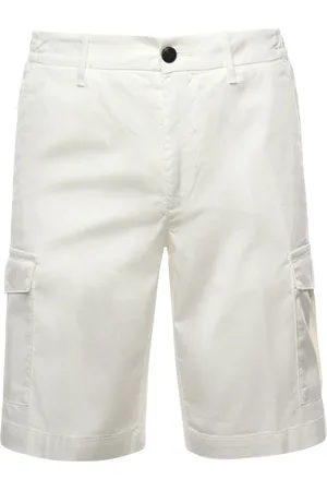 ELEVENTY Homme, Shorts, Blanc, Taille: W33 Cargo Bermuda Shorts