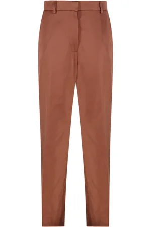DRIES VAN NOTEN Femme, Pantalons, Brun, Taille: 38 FR 360 Brick Paxy Pant
