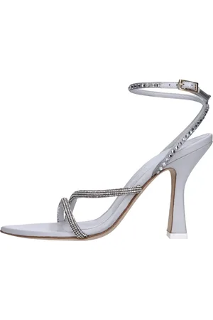 3Juin Femme, Chaussures, Gris, Taille: 36 EU Sandales Grises