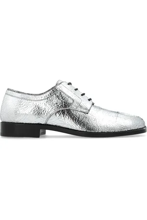 Maison Margiela Homme, Chaussures, Gris, Taille: 42 EU Chaussures à Lacets Tabi
