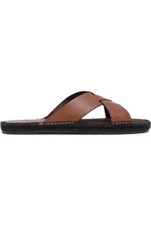 Castaner Homme, Chaussures, Brun, Taille: 44 EU Sandale Plate