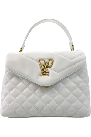 GAËLLE Femme, Sacs, Blanc, Taille: ONE Size Sac à main blanc avec design élégant
