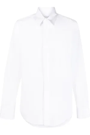Lanvin Homme, Chemises, Blanc, Taille: L Chemise Blanche Slim Fit