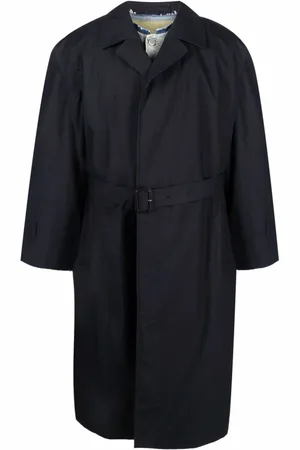Maison Margiela Homme, Manteaux, Noir, Taille: M Trench Coat