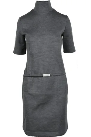 Sportmax Femme, Robes, Gris, Taille: 40 FR Robe Courte