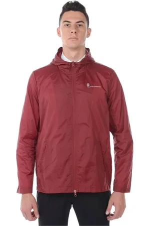 D.A. Daniele Alessandrini Homme, Vestes, Rouge, Taille: L Veste Légère Grise pour Homme