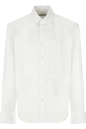 Lanvin Homme, Chemises, Blanc, Taille: XL Chemise en coton