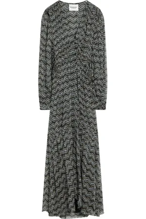 Isabel Marant Femme, Robes, Noir, Taille: 40 FR Robe Midi pour Femmes