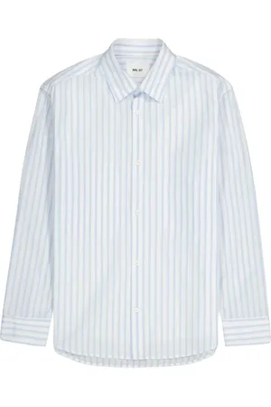 NN.07 Homme, Chemises, Bleu, Taille: S Chemise Freddy