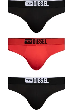 Diesel Homme, Sous-vêtements, Noir, Taille: 2XL Lot de trois strings