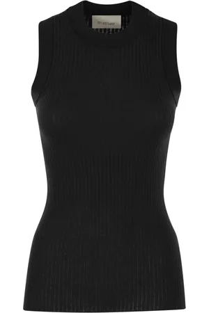 Sportmax Femme, Tops, Noir, Taille: 36 FR Toledo Knitted Vest