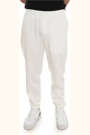 Emporio Armani Homme, Pantalons, Blanc, Taille: XL Pantalon Slim Fit