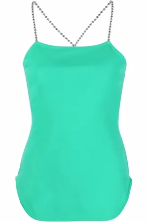 The Attico Femme, Tops, Vert, Taille: 38 FR Blouse Décontractée