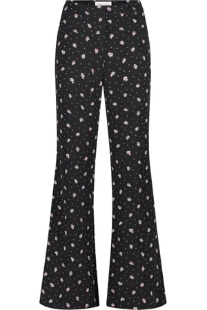 Fabienne Chapot Femme, Pantalons, Multicolore, Taille: 36 FR Pantalon Évasé Taille Haute Puck
