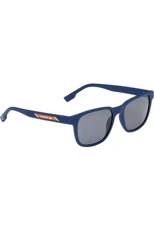 Lacoste Homme, Accessoires, Bleu, Taille: ONE Size Lunettes de soleil injectées bleues