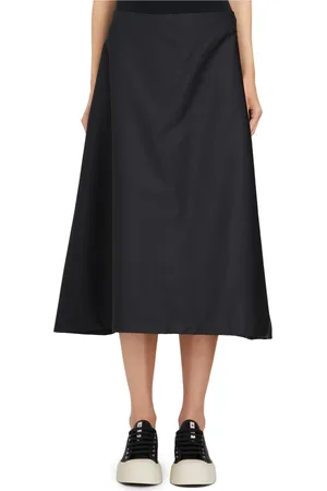 Marni Femme, Jupes, Noir, Taille: 34 FR Jupe Midi Évasée