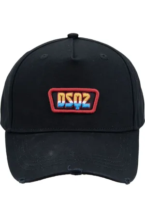 Dsquared2 Unisex, Accessoires, Noir, Taille: ONE Size Casquette de baseball avec logo brodé