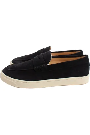 Brunello Cucinelli Homme, Chaussures, Bleu, Taille: 40 EU Mocassins Marine