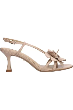 Lola Cruz Femme, Chaussures, , Taille: 36 EU Sandales en cuir à fleurs