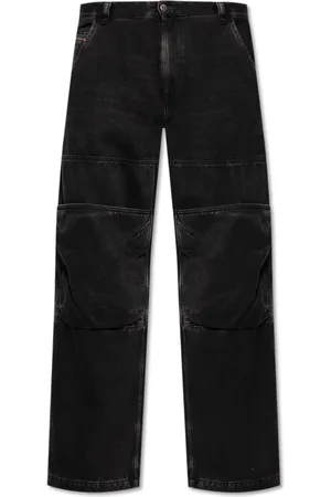 Diesel Homme, Jeans, Noir, Taille: W36 L32 Jeans Amples