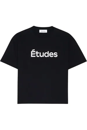 Etudes Homme, Tops, Noir, Taille: M T-shirt Classique Relax Noir