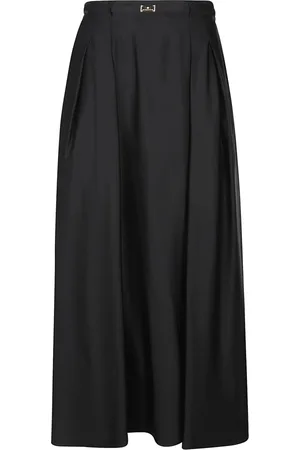 Elisabetta Franchi Femme, Jupes, Noir, Taille: 40 FR Jupe Ceinturée