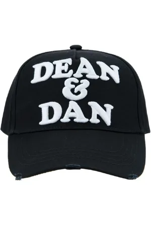 Dsquared2 Unisex, Accessoires, Noir, Taille: ONE Size Casquette de baseball à logo contrasté