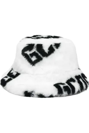 GCDS Unisex, Accessoires, Blanc, Taille: ONE Size Hats
