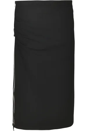 Lanvin Femme, Jupes, Noir, Taille: 38 FR Jupe Midi